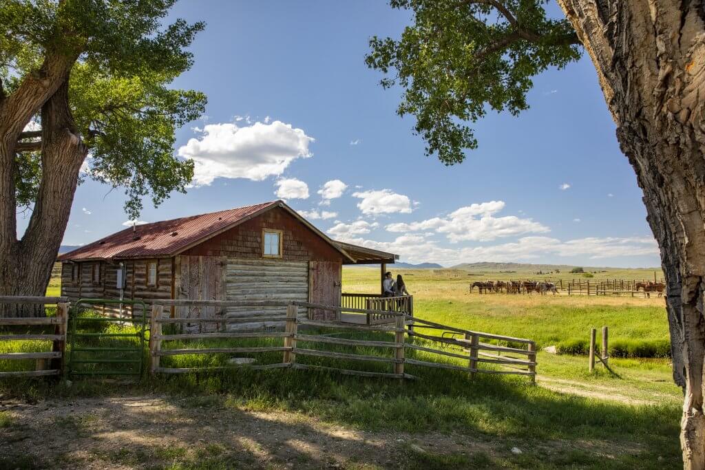 Fort McKinney Wyoming historical site near Buffalo Wyoming