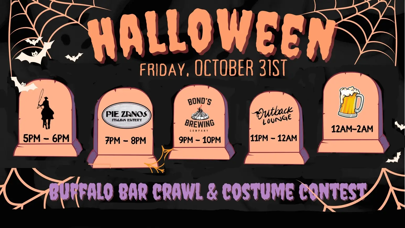 Halloween Bar Crawl Halloween Bar Crawl