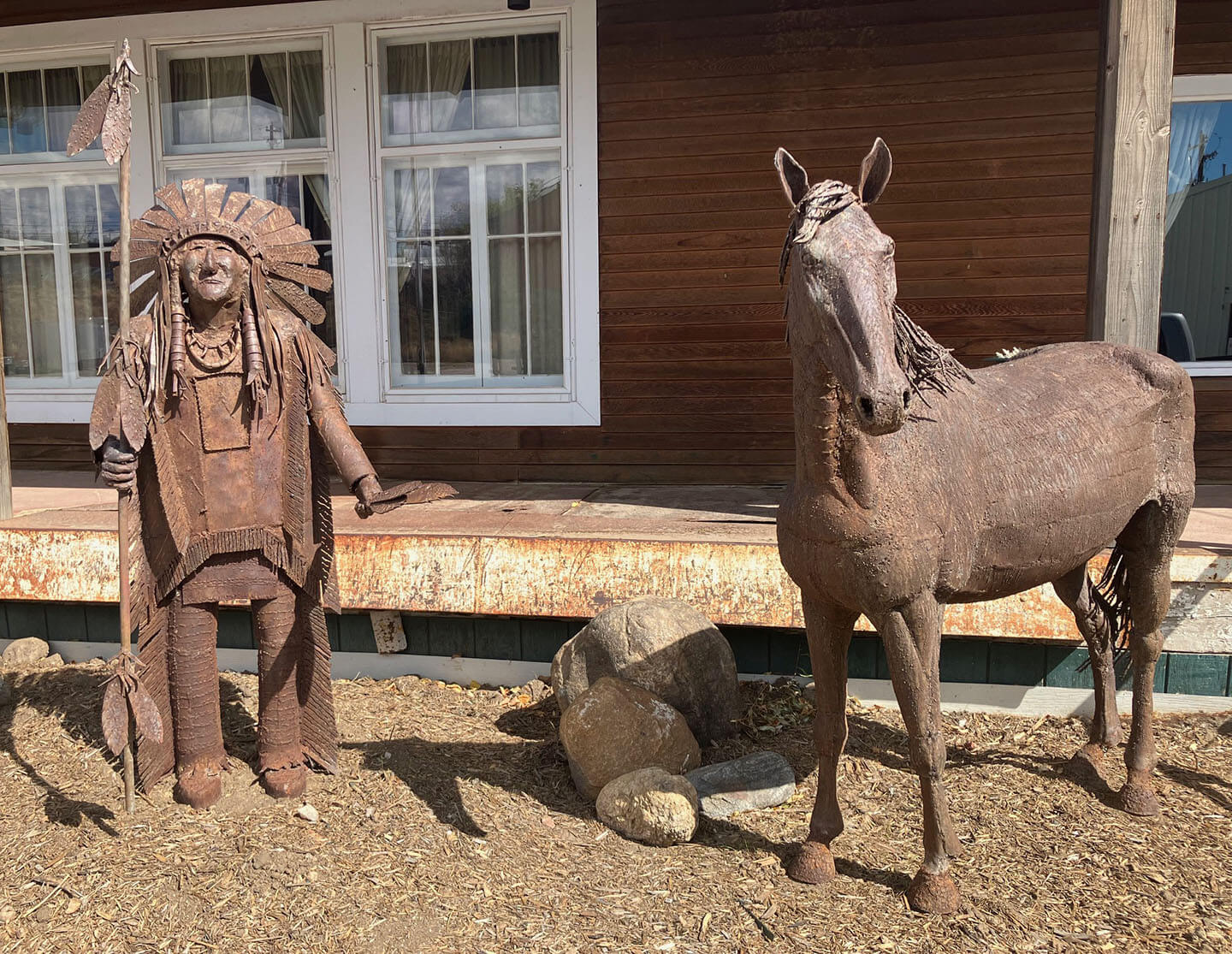 Indian Chief & Horse