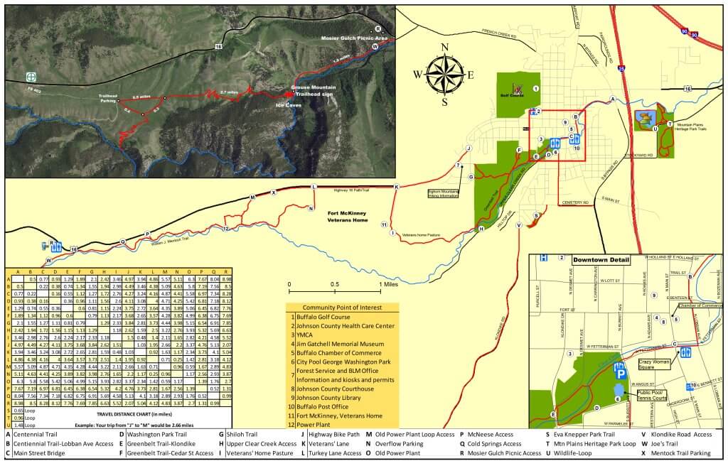 Clear Creek Trail Map