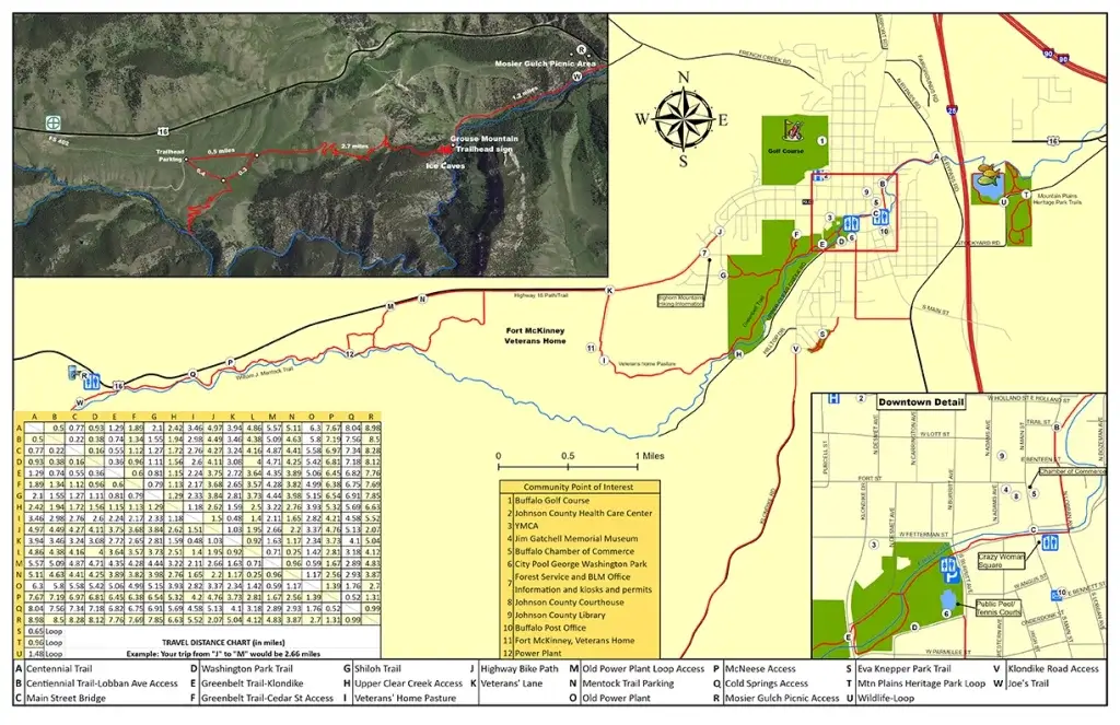 Clear Creek Trail Map