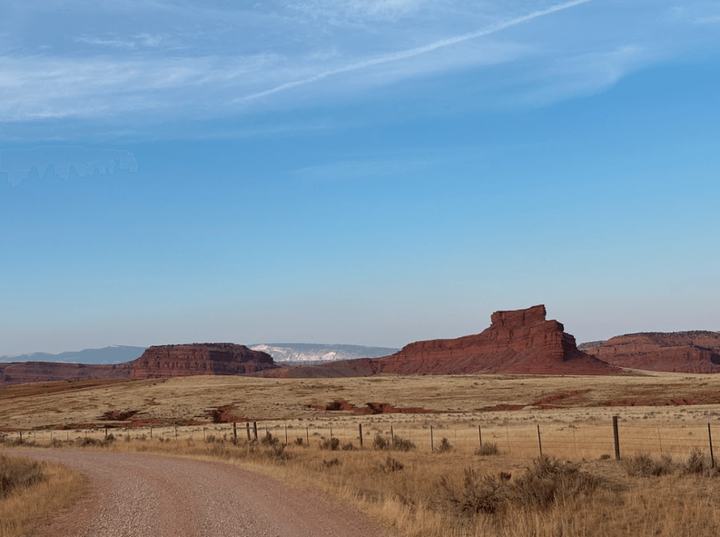 Hole in the Wall Tours Scenic view of the Hole in the Wall in the Bighorn Mountains in Kaycee, WY